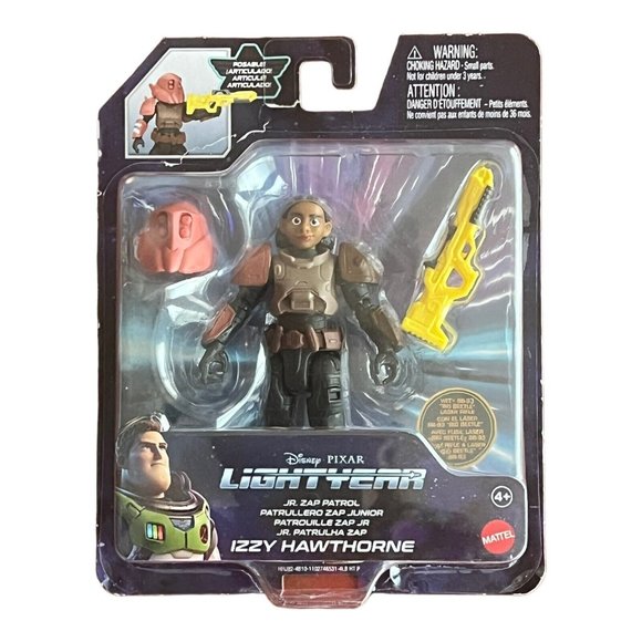 Disney Pixar LIghtyear Movie Izzy Hawthorne 4.5” Mattel Action Figure - Picture 1 of 3